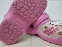 Buty klapki typu crocs Hello Kitty rozmiar 27
