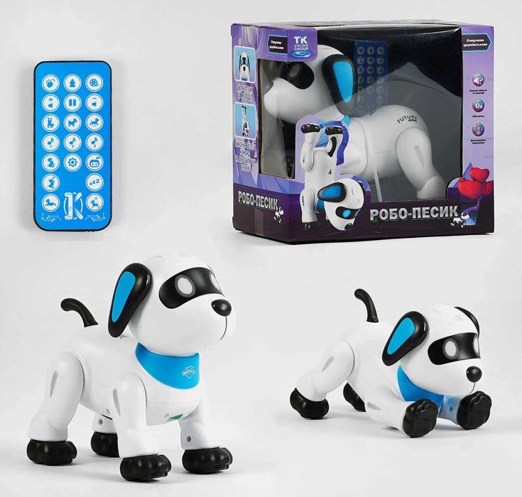 Собачка на радіокеруванні, озвучено українською, казки, пісні, трюки