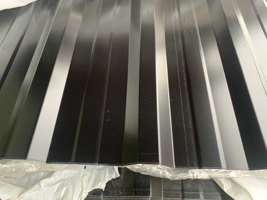 Blacha trapezowa T-18 gr.0,5mm Hardmatt czarny 9005