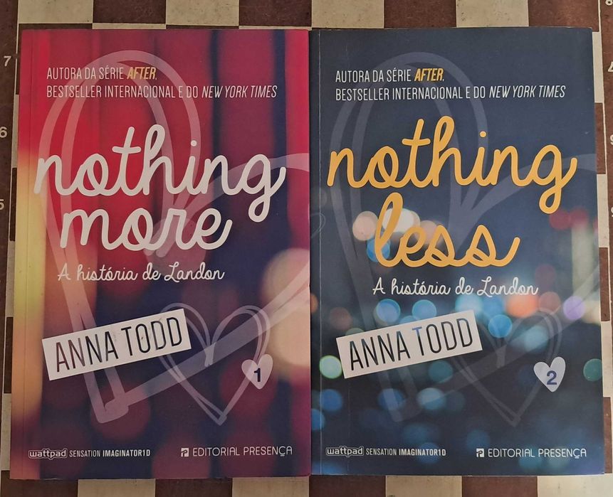 Conjunto Nothing More + Nothing Less: A história de Landon - Anna Todd