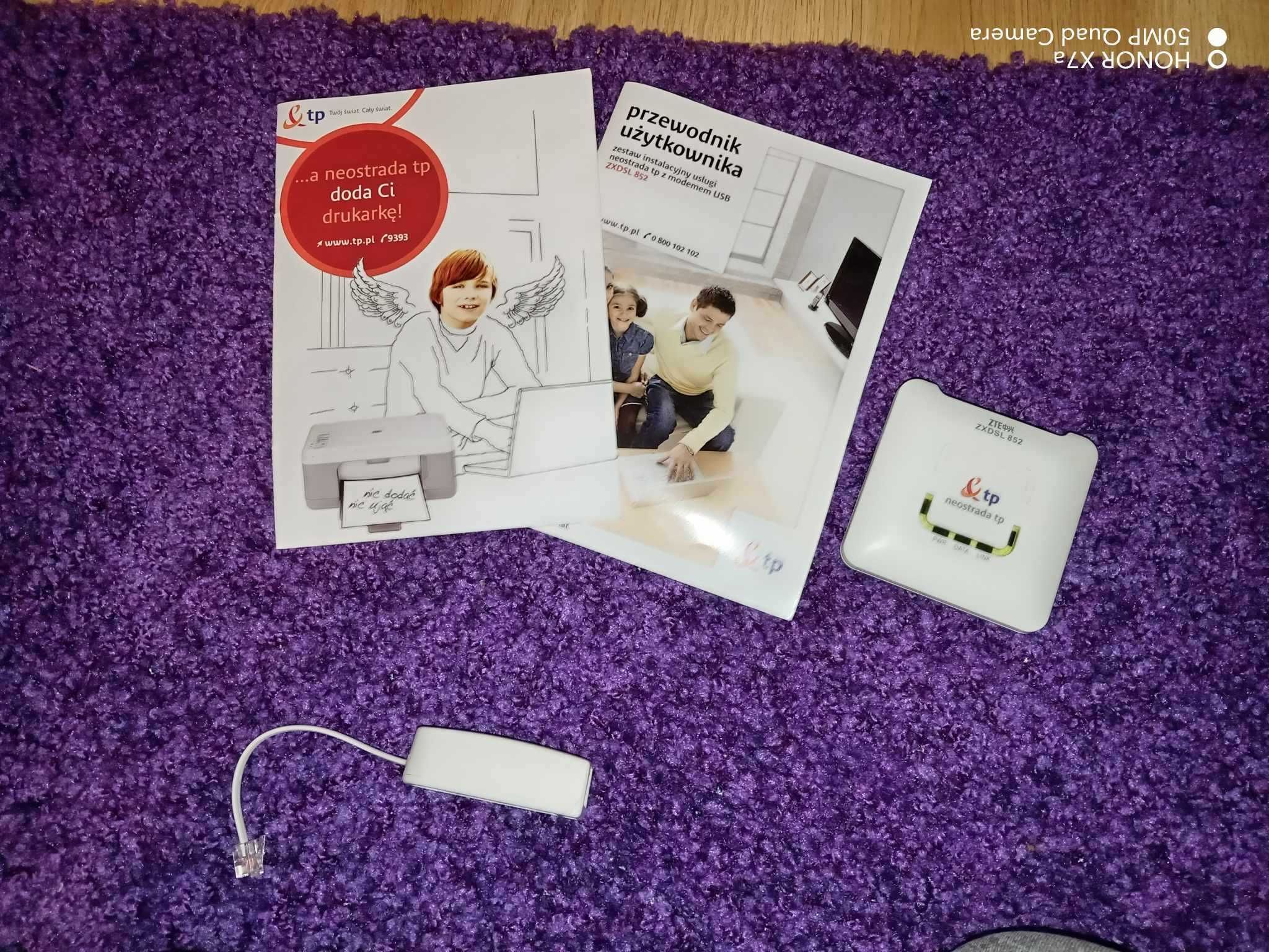 modem ZTE ZXDSL 852 TPNeostrada jak nowy ! usb adsl