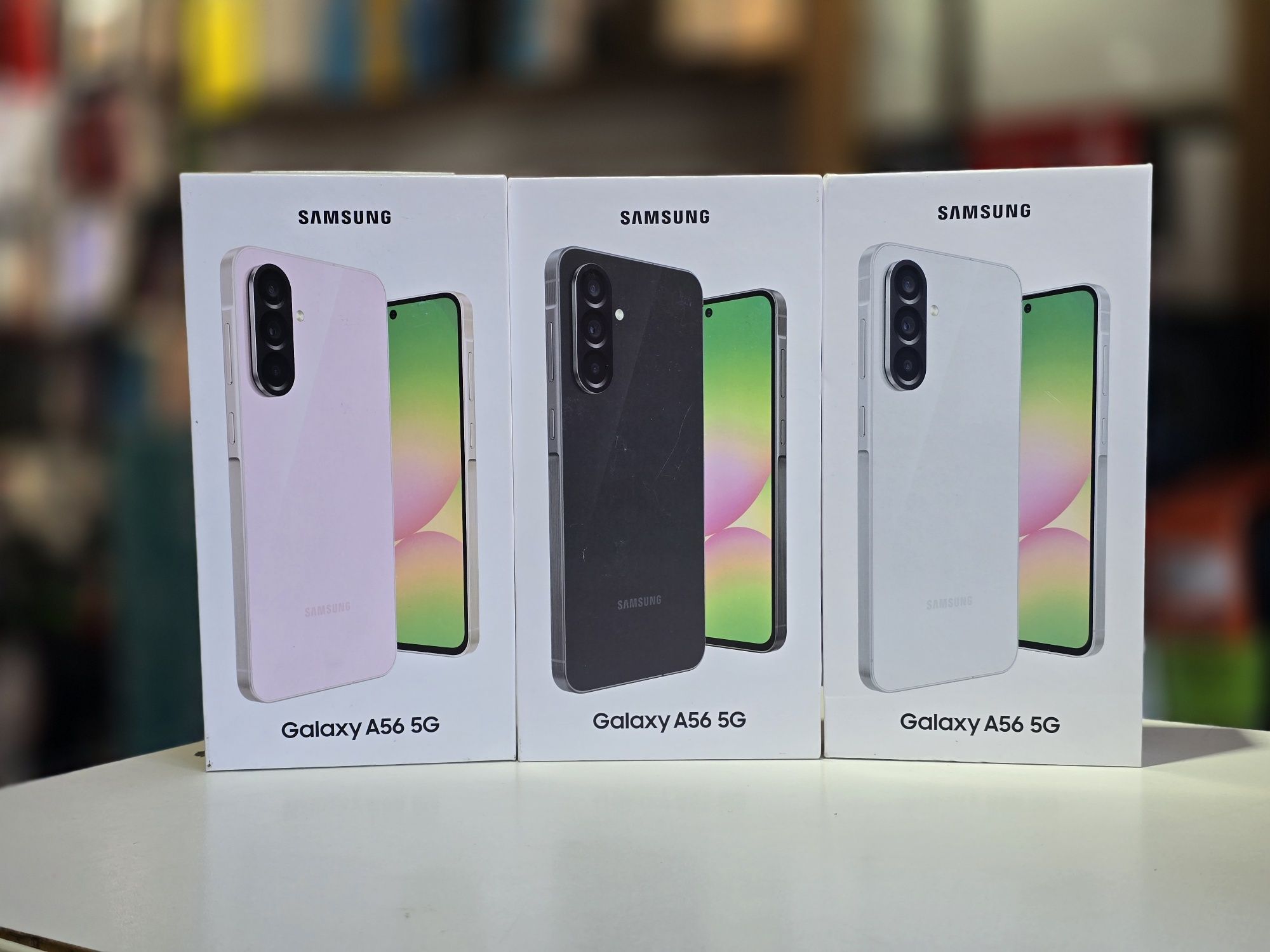Samsung galaxy 36 5g i A56 5G 8/256 lightgray I Pink