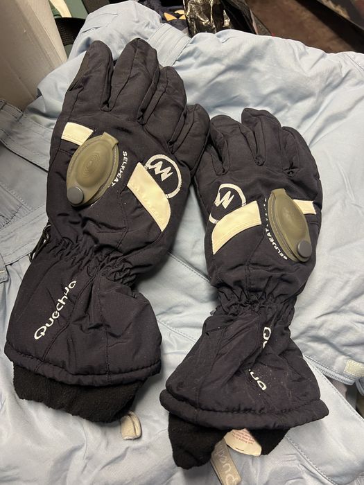 Calças e luvas de neve criança