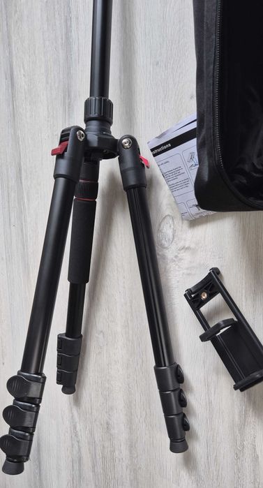 Profesjonalny statyw do aparatu, 173 cm, przenośny statyw 173 cm