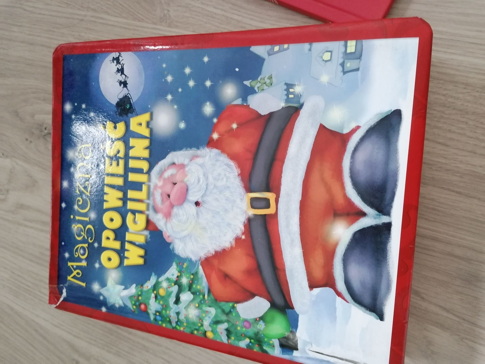 Książka Mikołaj ozdoby świąteczne Boże narodzenie