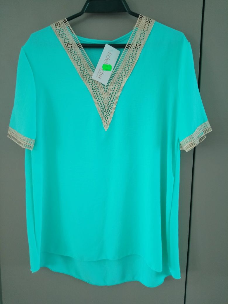 Bluzka oversize .