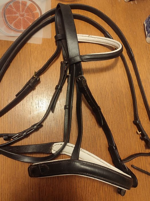 Ogłowie cob-full + wodze