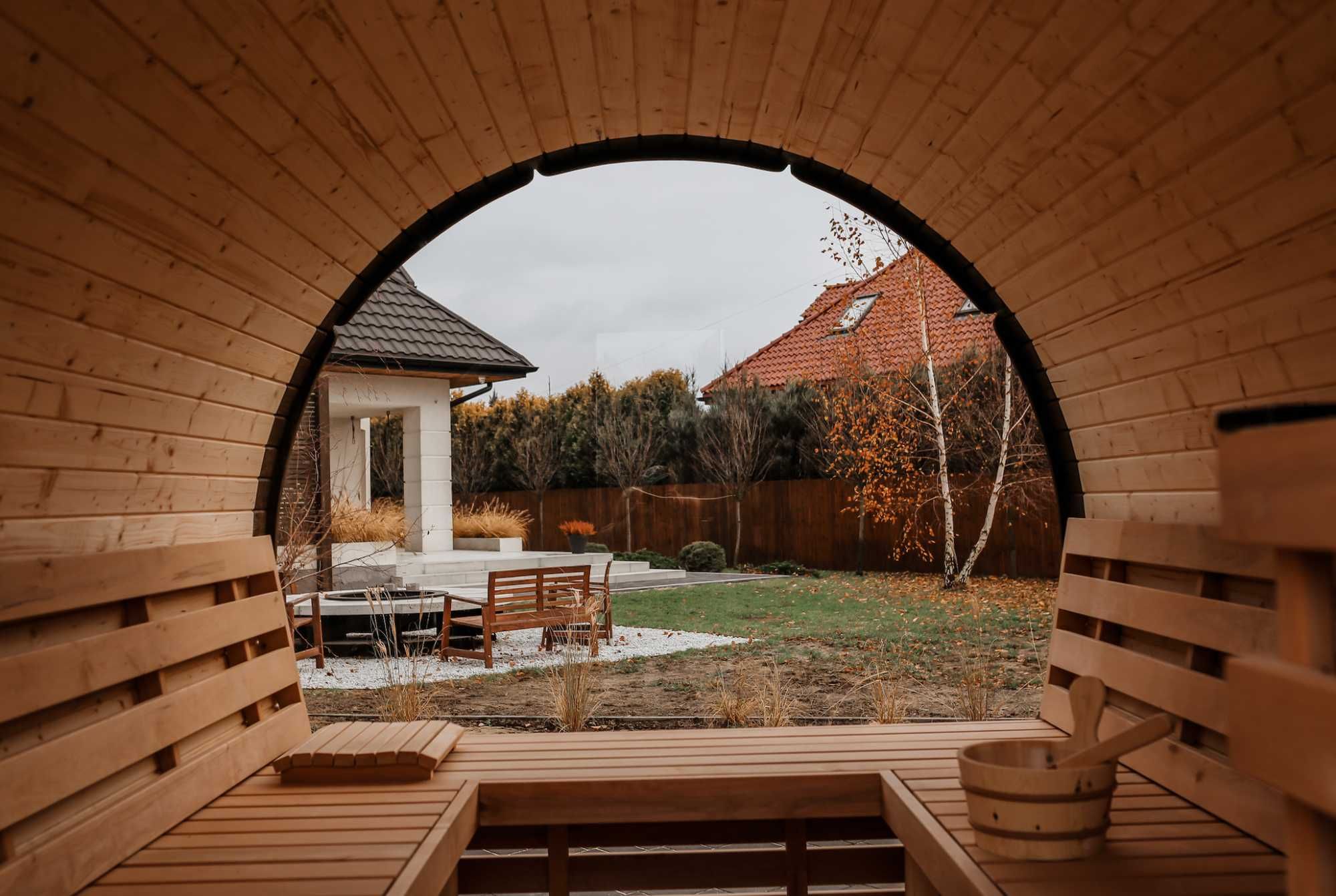 Sauna okrągła! Nowoczesna! WSZYSTKO W CENIE