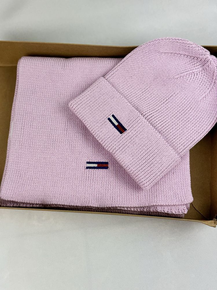 ОРИГІНАЛ, шапка+шарф від tommy jeans HILFIGER, Томмі