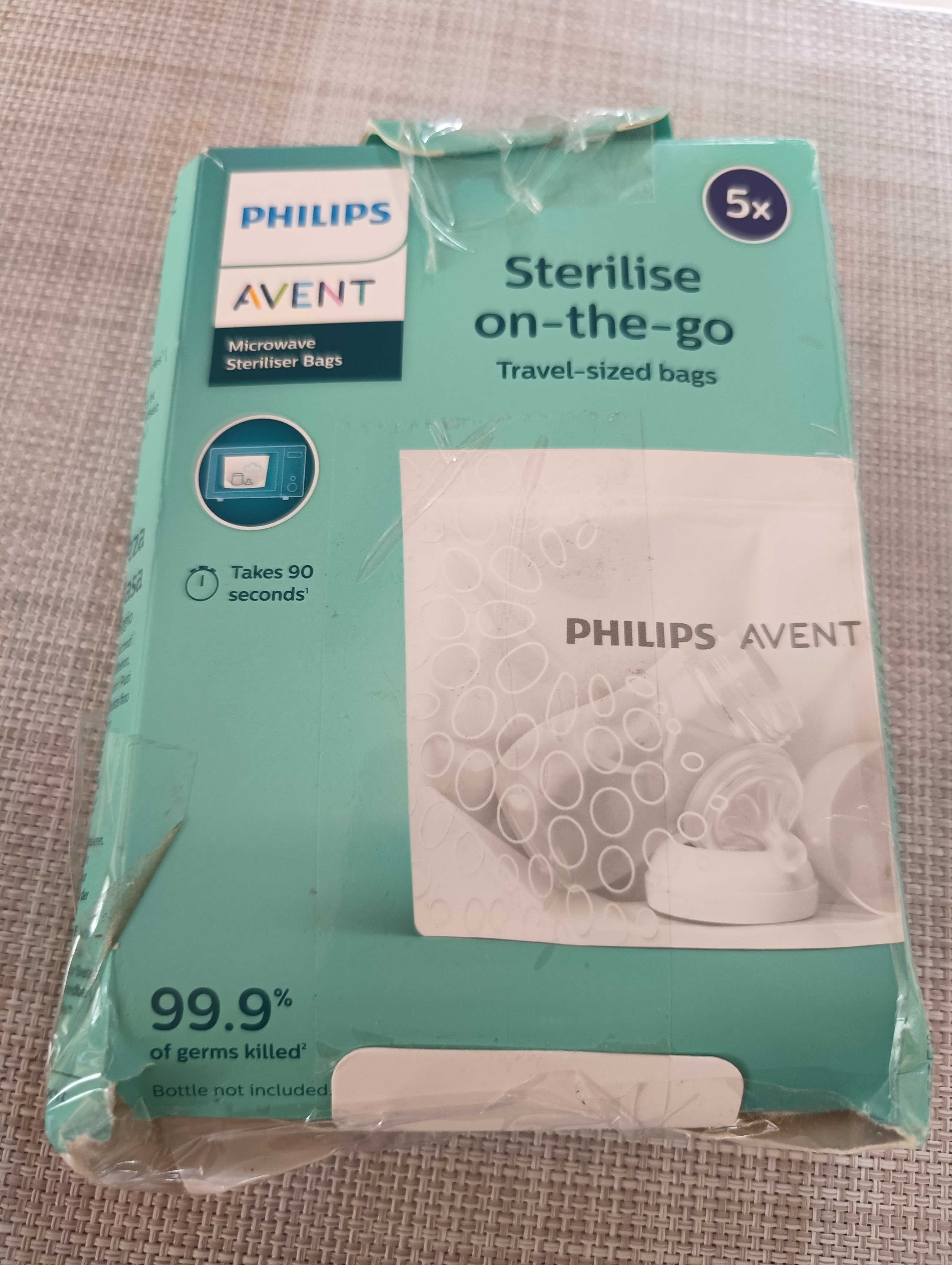 Philips AVENT Worki do sterylizatora parowego, sterylizacja 5 sztuk