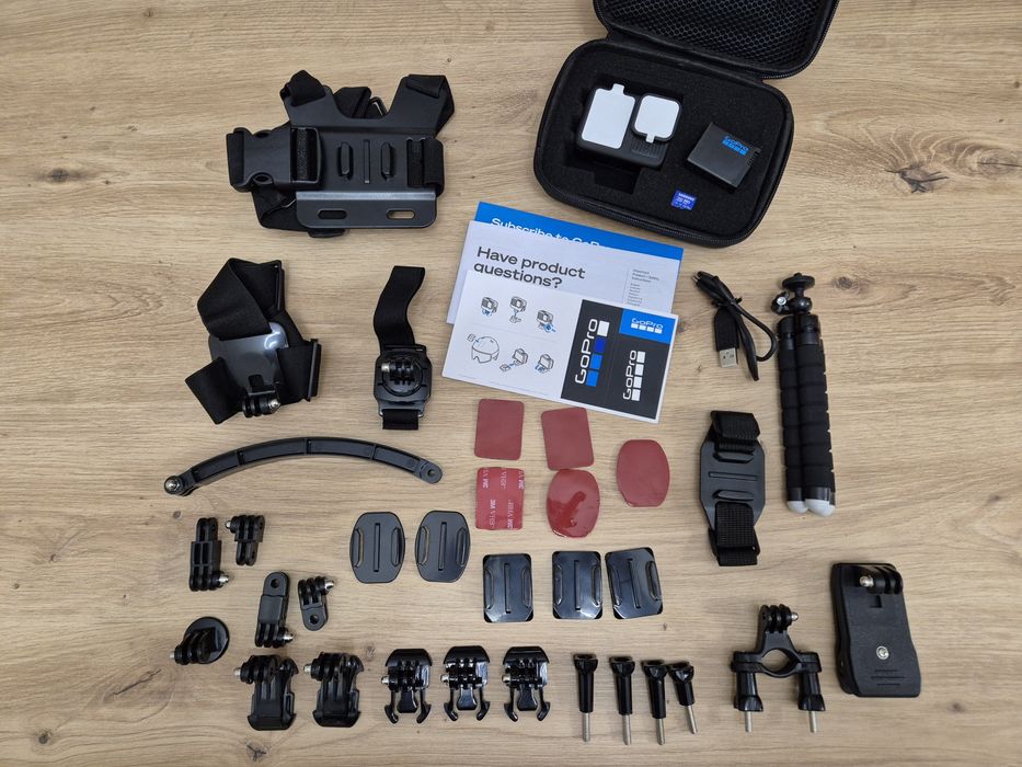 GoPro 13 + pełny zestaw akcesoriów + karta 256GB – NOWE!