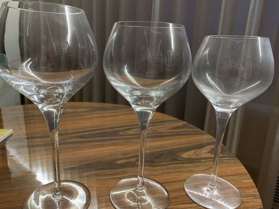Servico copos cristal: conjunto 6 copos
