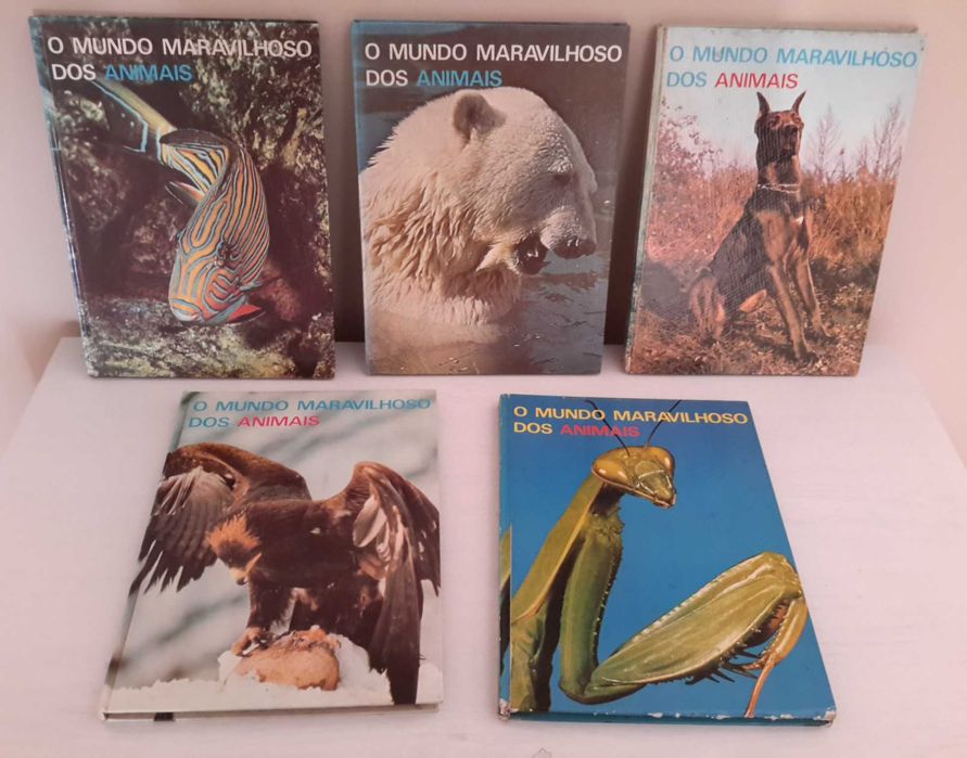 O Mundo Maravilhoso dos Animais (4 volumes)