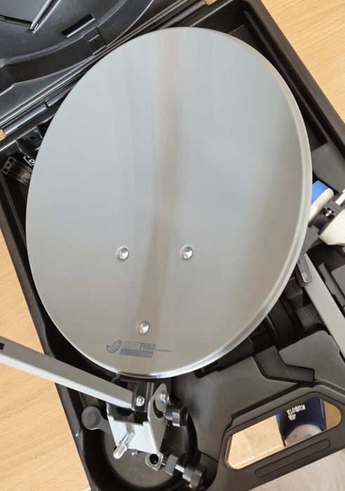 Antena SATELITARNA kempingowa TIR antena Sat TIR Niewiadów hotbird