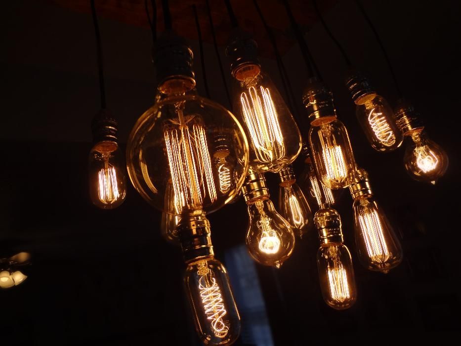 Лофт освещение кофейни, кафе, бургерных, квартир лофт лампы Эдисона