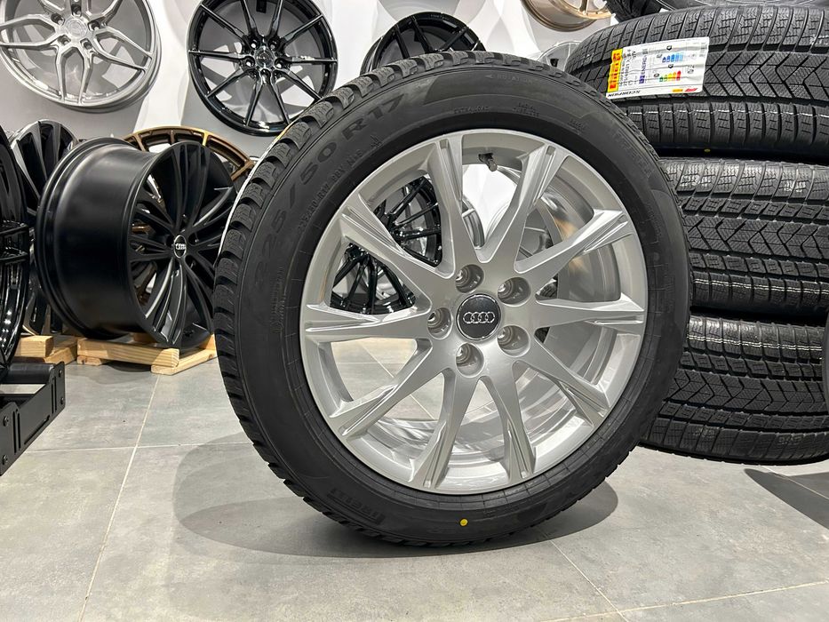 Oryginalne koła zimowe 17 5x112 Audi A4 B8 B9 8W0/601025C