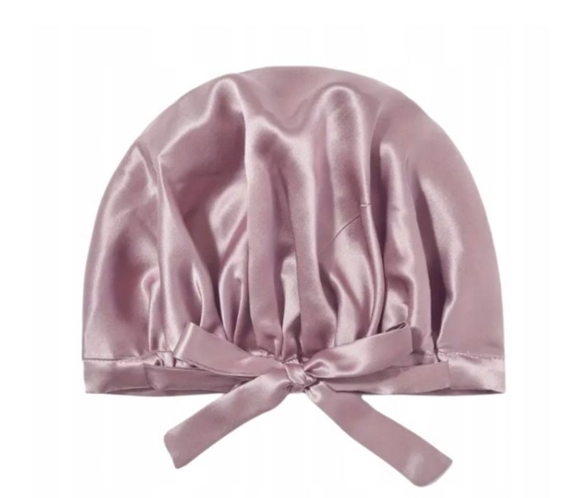 Jedwabny czepek do spania