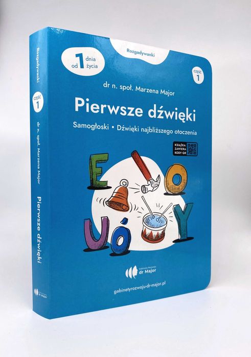 Pierwsze Dźwięki Książeczka dla dzieci DŹWIĘKOWA kody QR