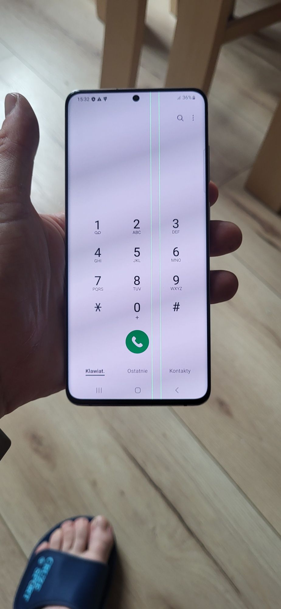 Samsung s20+ wyswietlacz