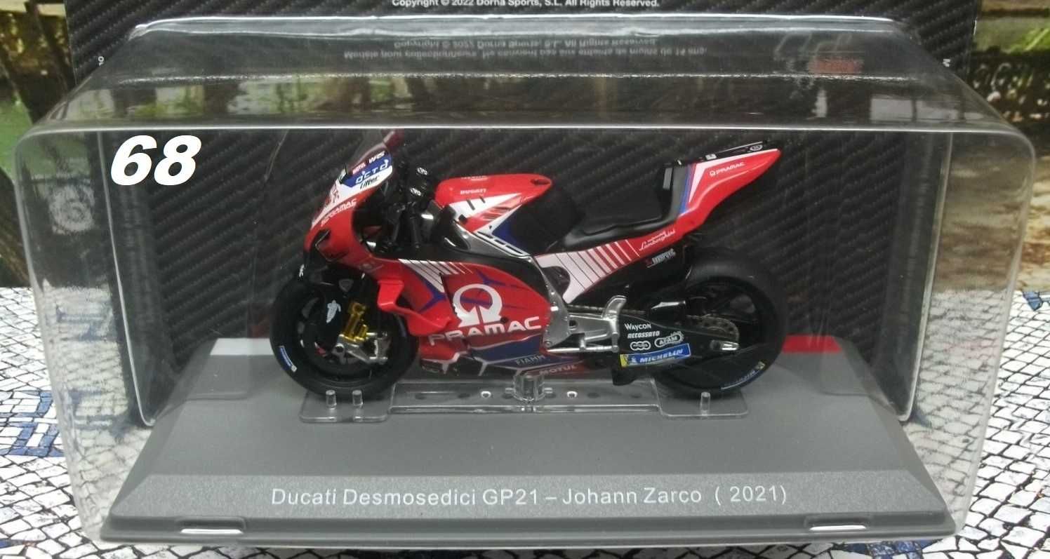 KTM, Ducati, Susuki,Yamaha, Honda, Aprilia, Motos GP - Altaya 1,18