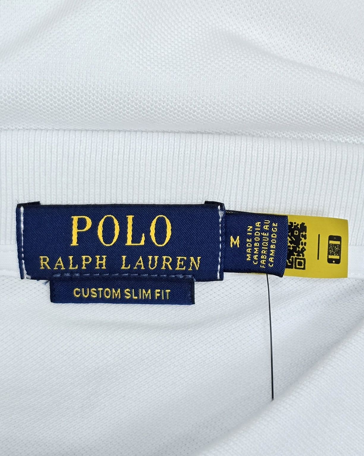 Ralph Lauren - Polo Branco 100% Algodão | Novo