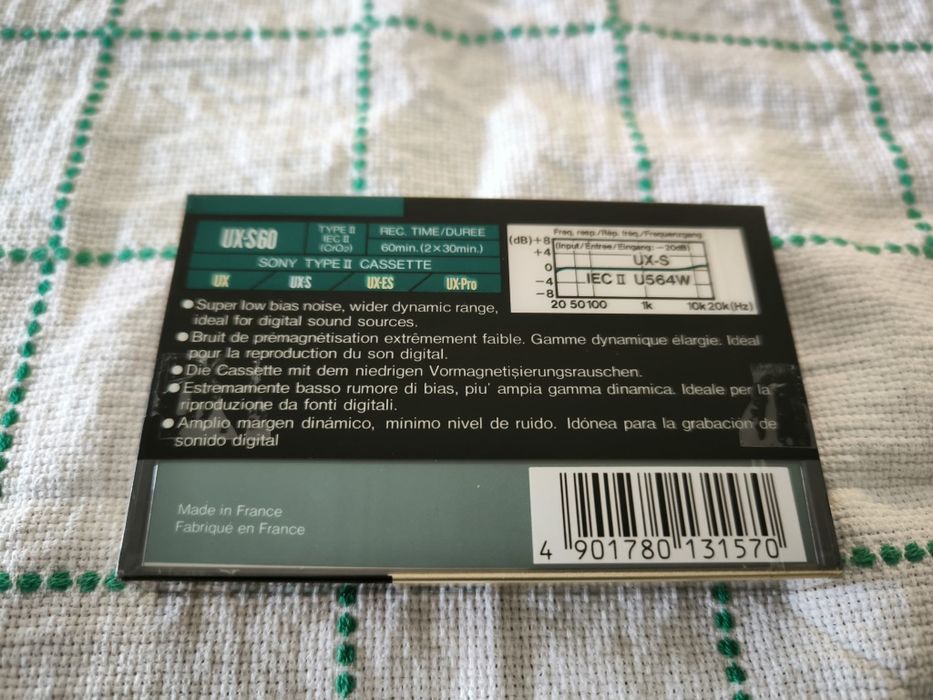 Cassete Audio Nova Sony