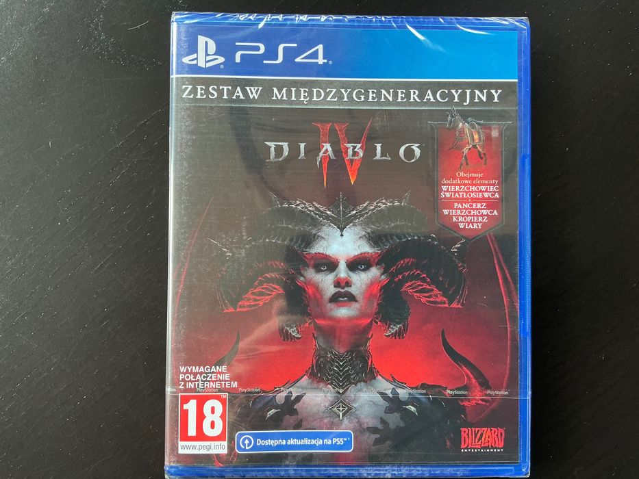 Diablo IV PS4 PS5 po polsku  NOWA