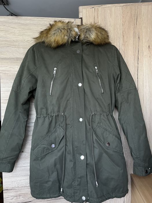Kurtka ocieplana parka na zimę S