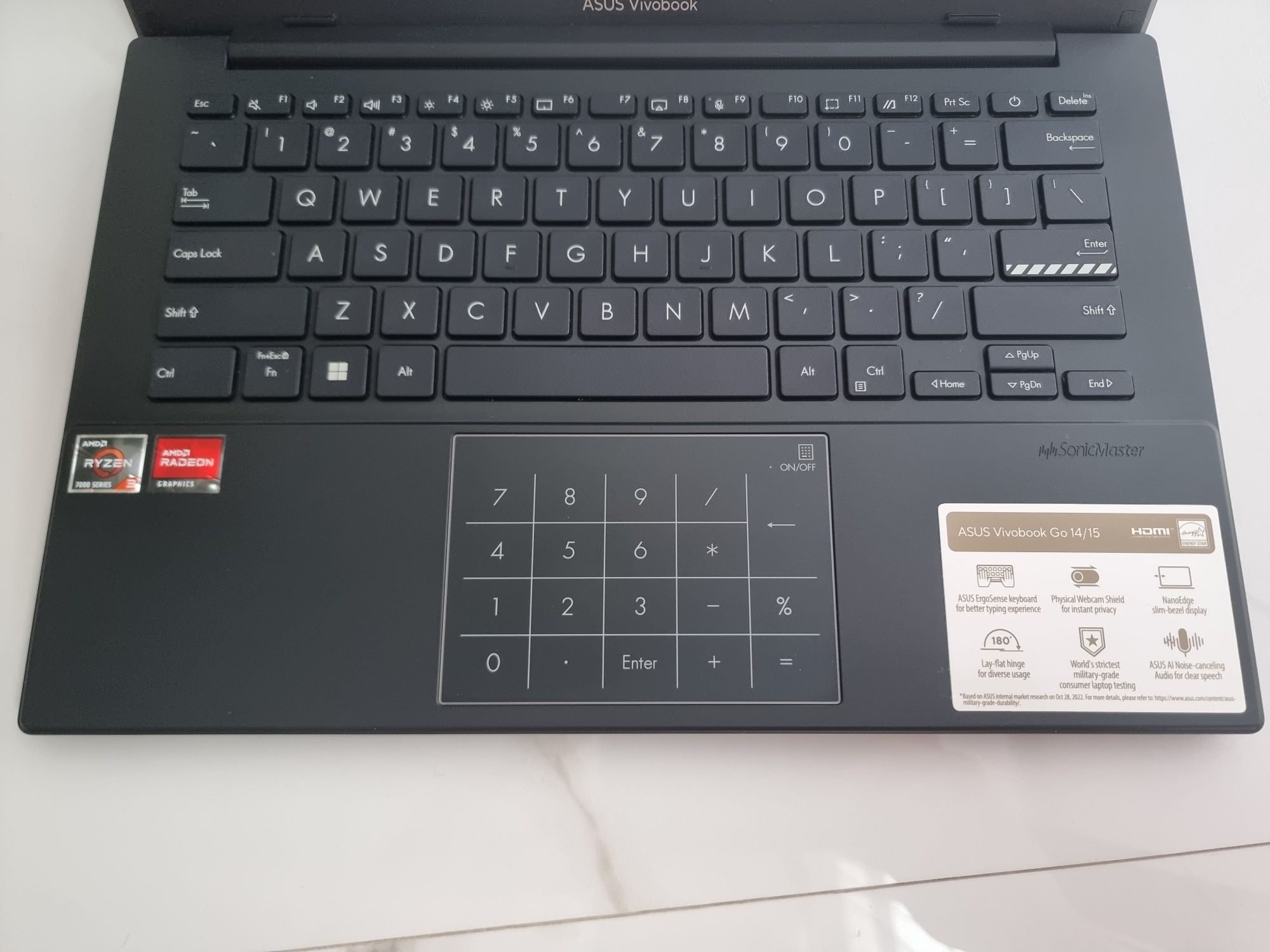 ASUS Ryzen 3 7320U  Full HD Гарантія