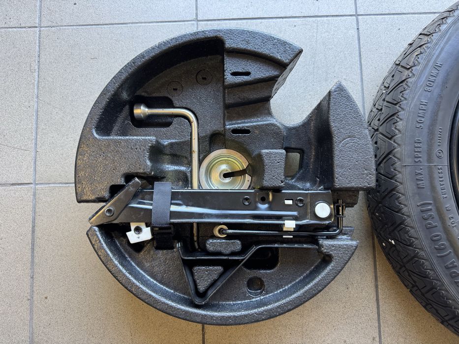Koło zapasowe dojazdówka 5x120 r17 BMW 5 e60/61 X3 e83 zestaw