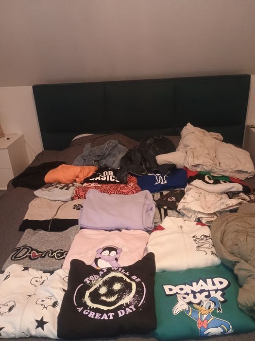 Mega paka dla dziewczynki rozmiar 158,, S, M.