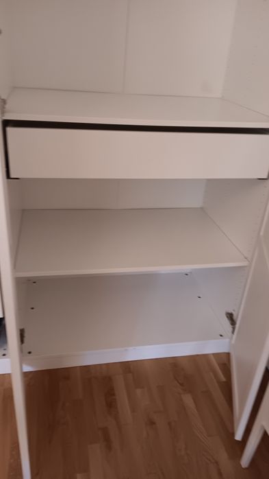 Szafa ikea pax hemnes 236x60x100 biała bejca