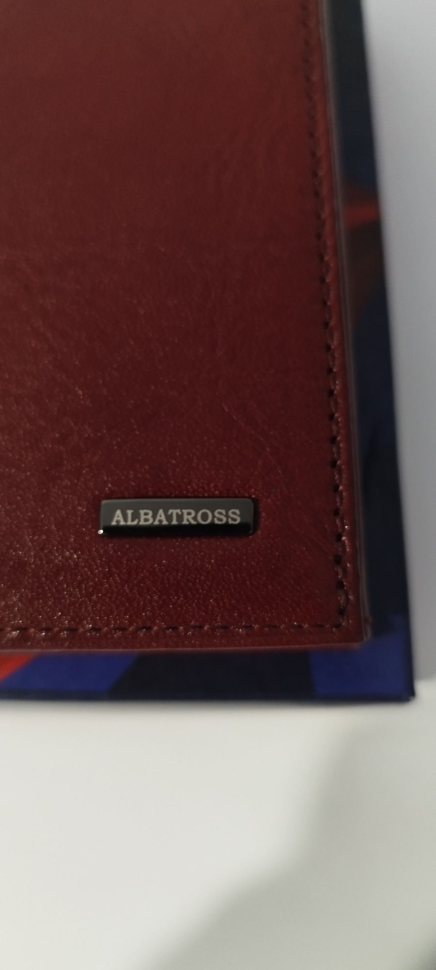 Portfel skórzany Albatross nowy
