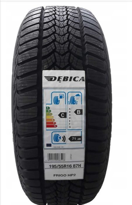 Opony zimowe Dębica używane 2 sezony