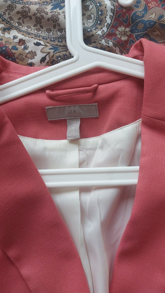 Marynarka H&M rozmiar S w pięknym pomarańczowym kolorze