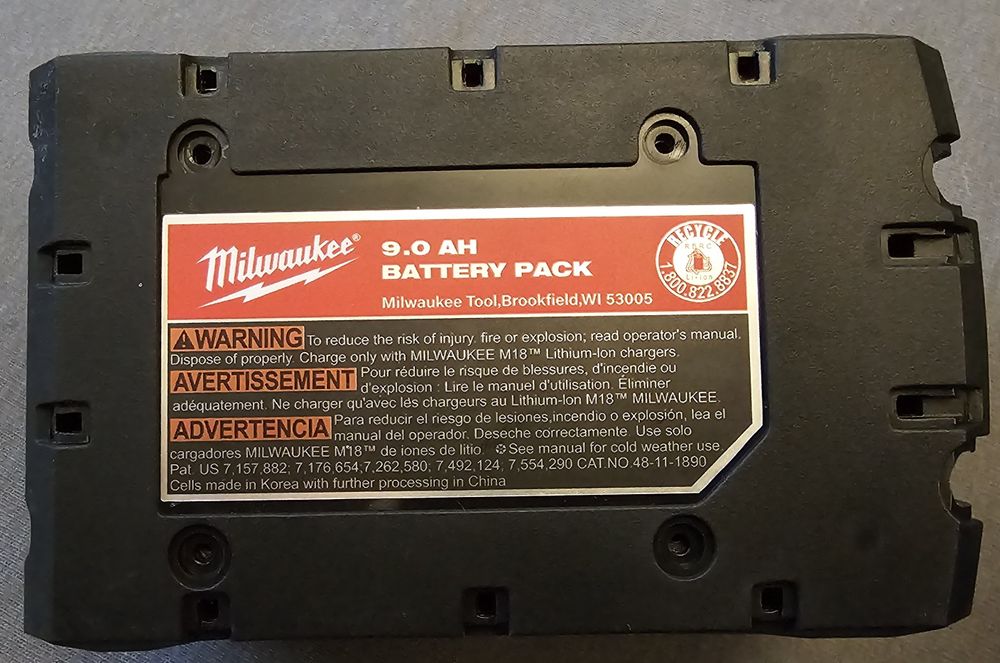 Bateria / Akumulator M18 9Ah Milwaukee