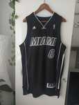 Koszulka koszykarska ADIDAS NBA MIAMI Lebron James #6 roz. L