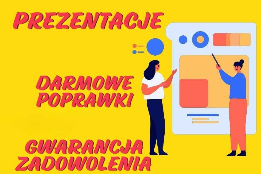 Wykonam Prezentacje multimedialne | BEZ PLAGIATU | 5 LAT DOŚWIADCZENIA