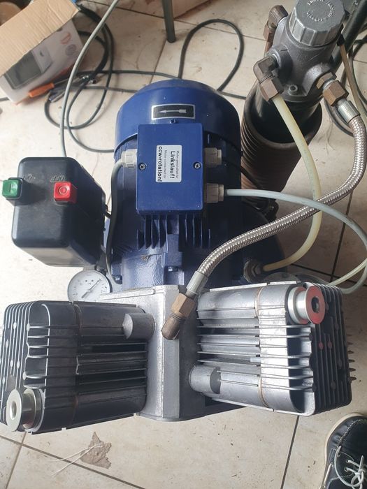 Compressor ar de dentista.