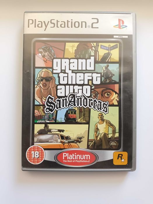 PS2 Grand Theft Auto: San Andreas