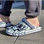 ХІТ продаж! Мужские крокси Crocs Bayaband Graphic Camo Clog 40-44р