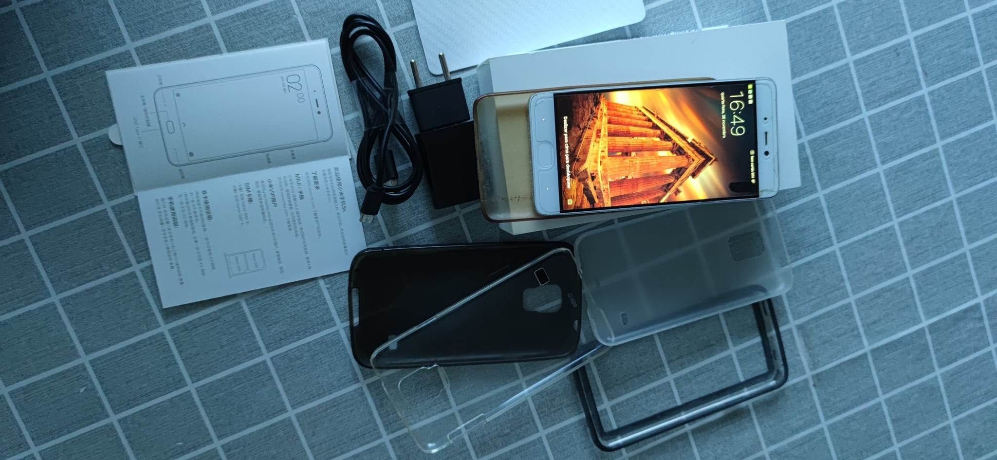 Telemóvel Xiaomi MI5s + capas + protetores ecrã