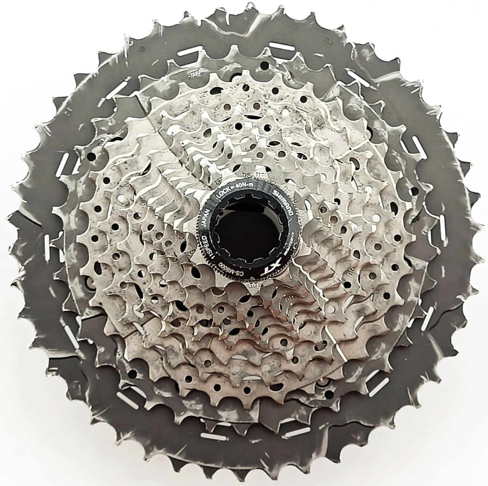 Bdb! SHIMANO DEORE XT 11rz 11-46T CS M8000 kaseta slx