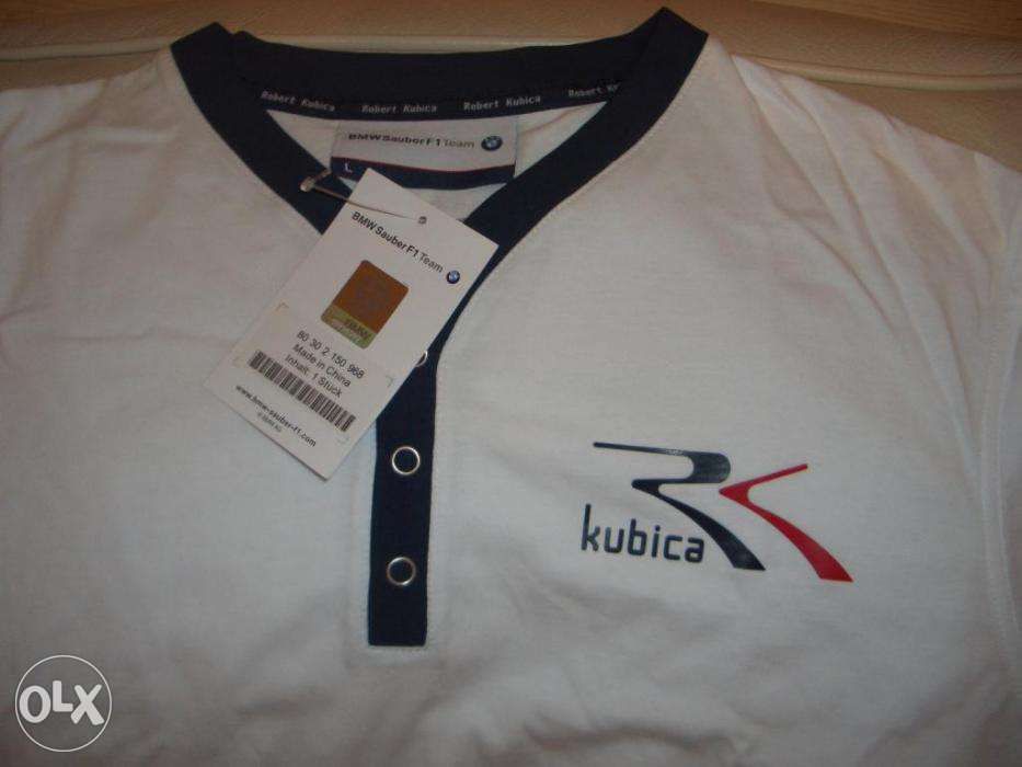 T-shirt BMW SAUBER FORMUŁA 1 Robert Kubica