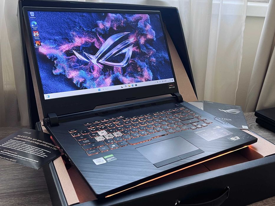 144гц! Игровой ноутбук Asus ROG Strix G15 (GTX 1660Ti , 1650 , 3050)