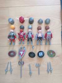 Playmobil bonecos cavaleiros medievais