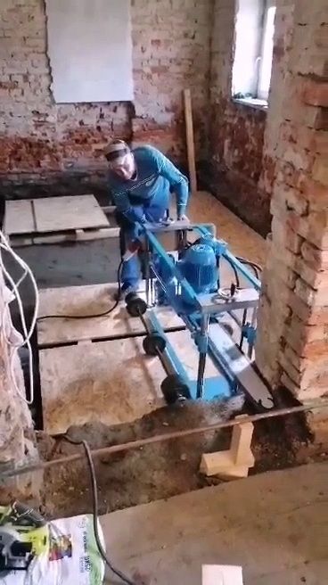 Osuszanie ścian budynków, podcinka metodą prinz izolacja pozioma