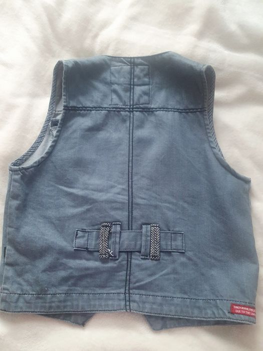 Kamizelka damska dżinsowa M