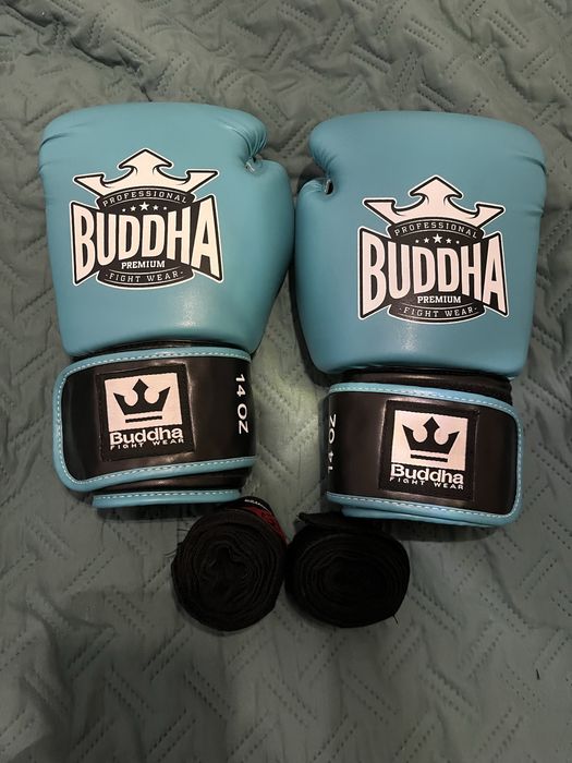 Luvas Boxe Buddha 14 Oz com Ligadura
