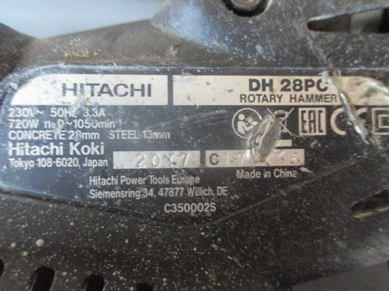 Młotowiertarka Hitachi Hikoki DH28PC walizka